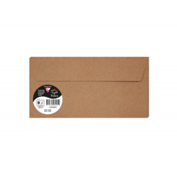SOBRE CLAIREFONTAINE POLLEN 110X220 CM 120G KRAFT PACK DE 5 UNIDADES