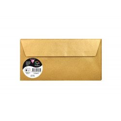 SOBRE CLAIREFONTAINE POLLEN 110X220 CM 120G DORADO PACK DE 5 UNIDADES