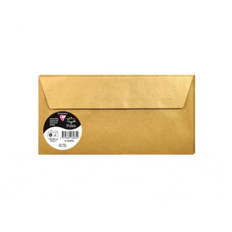 SOBRE CLAIREFONTAINE POLLEN 110X220 CM 120G DORADO PACK DE 5 UNIDADES