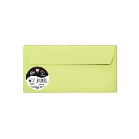 SOBRE CLAIREFONTAINE POLLEN 110X220 CM 120G VERDE YEMA PACK DE 5 UNIDADES