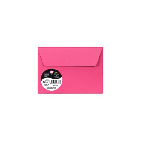 SOBRE CLAIREFONTAINE POLLEN 114X162 CM 120G FUCSIA PACK DE 5 UNIDADES