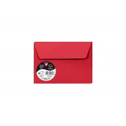 SOBRE CLAIREFONTAINE POLLEN 114X162 CM 120G ROJO GROSELLA PACK DE 5 UNIDADES