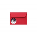 SOBRE CLAIREFONTAINE POLLEN 114X162 CM 120G ROJO GROSELLA PACK DE 5 UNIDADES
