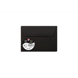 SOBRE CLAIREFONTAINE POLLEN 114X162 CM 120G NEGRO PACK DE 5 UNIDADES