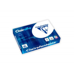 PAPEL FOTOCOPIADORA CLAIREFONTAINE CLAIRALFA DIN A4 90 G PAQUETE DE 500 HOJAS
