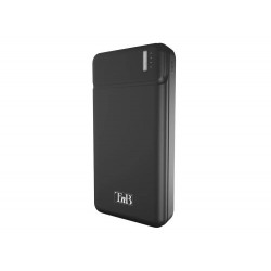 BATERIA EXTERNA TNB 20000 MAH MICRO USB + USB TYPO C COLOR NEGRO