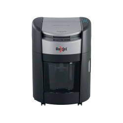 DESTRUCTORA DE DOCUMENTOS REXEL MAX AUTOFEED +150X CAPACIDAD 150 HOJAS DESTRUYE GRAPAS CLIPS CD Y TA