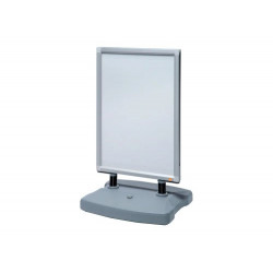 CABALLETE PUBLICITARIO NOBO IMPRESSION PRO DIN A1 CON CLIP Y BASE PESADA