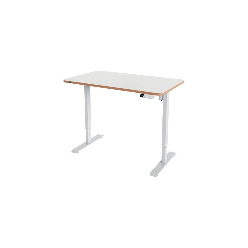 MESA ELEVABLE ELECTRICA LEITZ ERGO 120X70 CM COLOR BLANCO