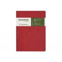 CUADERNO COSIDO CLAIREFONTAINE DIN A4 TAPA DURA 96 HOJAS LISO 90 GR COLOR ROJO