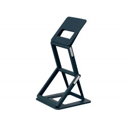 SOPORTE LEITZ ERGO 2 EN 1 PARA PORTATIL HASTA 17" AJUSTABLE 5 ALTURAS COLOR GRIS OSCURO 315X47X310 M