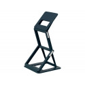 SOPORTE LEITZ ERGO 2 EN 1 PARA PORTATIL HASTA 17" AJUSTABLE 5 ALTURAS COLOR GRIS OSCURO 315X47X310 M