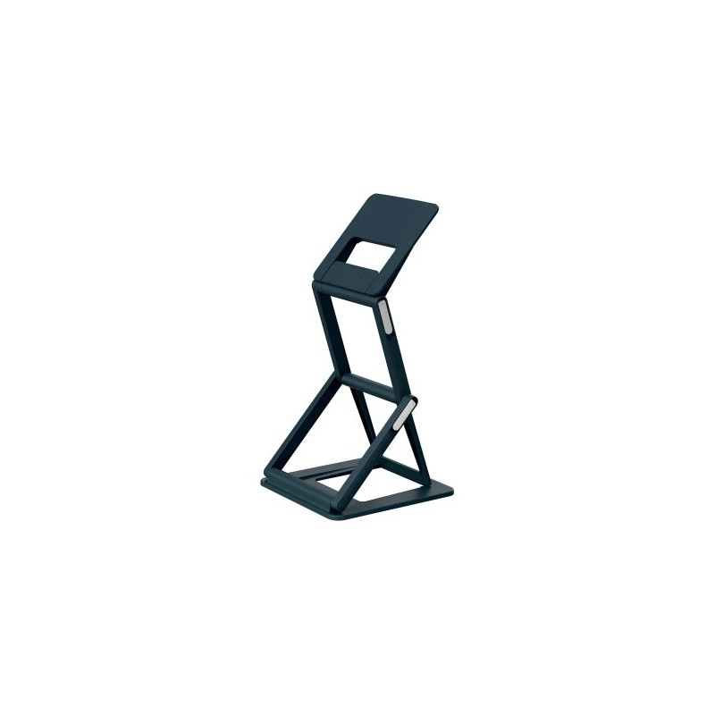 SOPORTE LEITZ ERGO 2 EN 1 PARA PORTATIL HASTA 17" AJUSTABLE 5 ALTURAS COLOR GRIS OSCURO 315X47X310 M