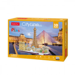 PUZZLE 3D CITY LINE PARIS