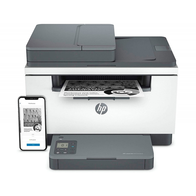 EQUIPO MULTIFUNCION HP MFP M234SDWE LASER 30 PPM WIFI ESCANER COPIADORA  IMPRESORA FAX BANDEJA ENTRAD